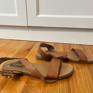 Steve Madden Brown Sandals with Sleek Design
